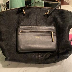 Henri Bendel Pony Hair and Leather tote